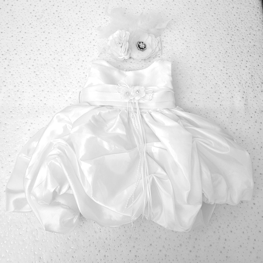 Joy Kids Baby Girl Dres with Headband